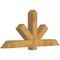 Ekena Millwork Kennewick Rough Sawn Timber Gable Bracket, Western Red Cedar, 72"W x 33"H x 6"D x 6"F, 11/12 Pitch GBW072X33X0606KEN00RWR - alternate 4